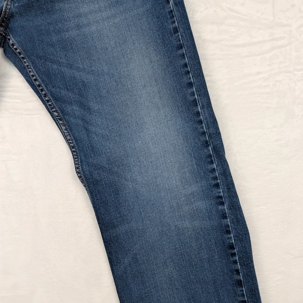 Levi's Jeans Mens 33x29 Blue 569 Loose Straight Leg Denim Red Tab Zip Fly‎ Baggy
